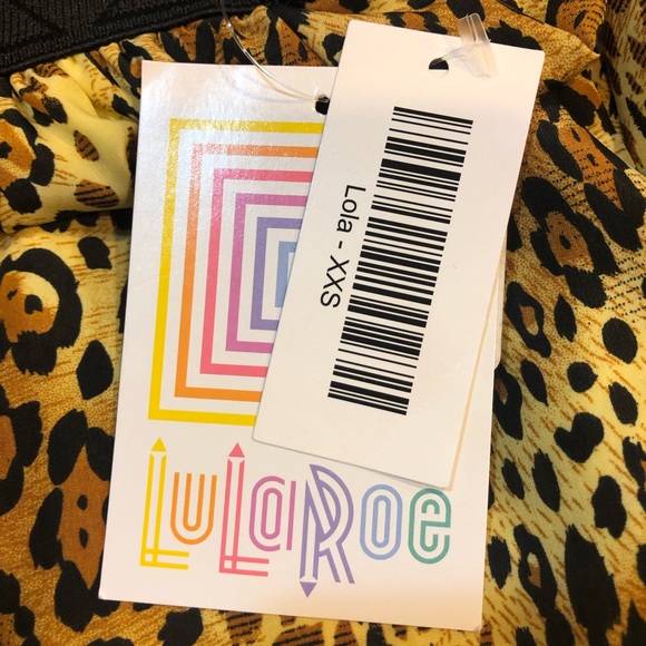 NWT LuLaRoe Lola Animal Print Skirt - Picture 4 of 7